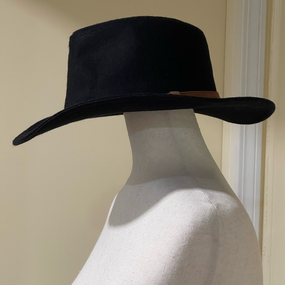 Vintage Dorfman Pacific Co DPC Unisex Wool Blend Hat Black Size M - Picture 4 of 8